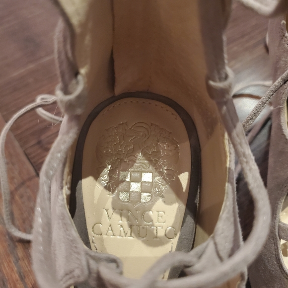 Vince Camuto Lace-up Heels - Picture 6 of 8